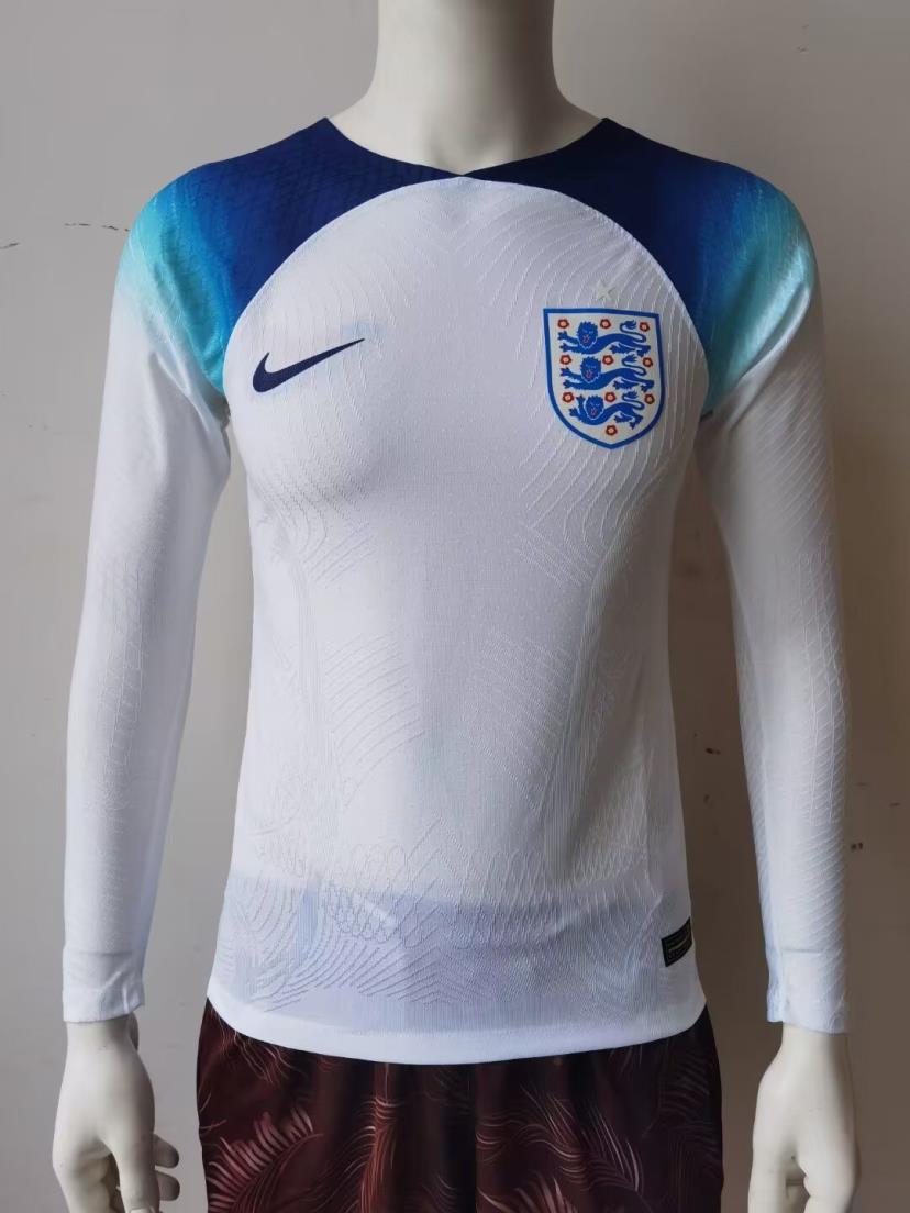 AAA Quality England 2022 World Cup Home Long Jersey(Player)